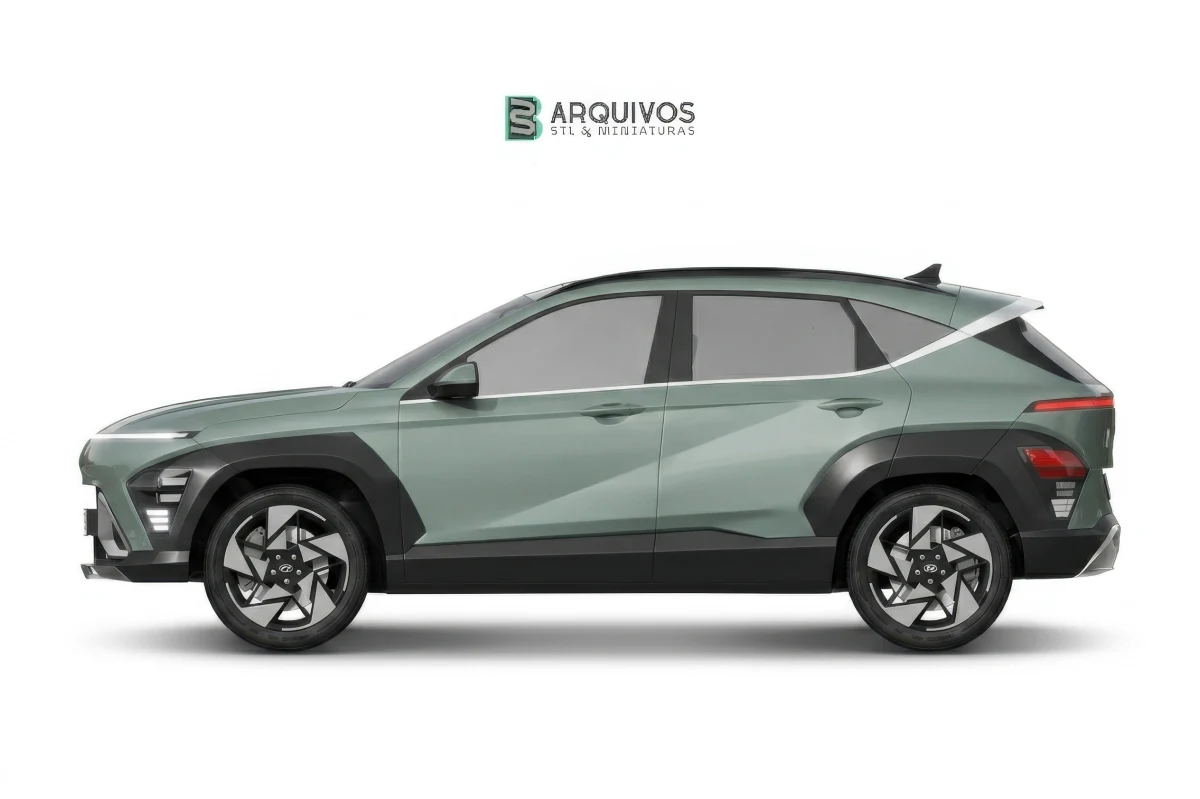 Modelo 3D STL - Hyundai Kona 2024 — foto 2